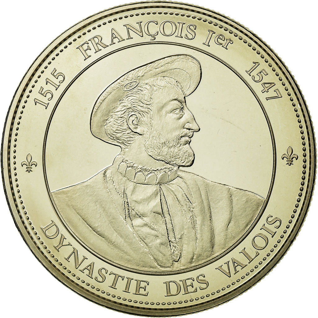 França, Medal, Roi de France, François Ier, MS(65-70), Cobre-níquel