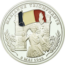 France, Medal, Seconde Guerre Mondiale, Marianne Triomphante, MS(65-70), Silver