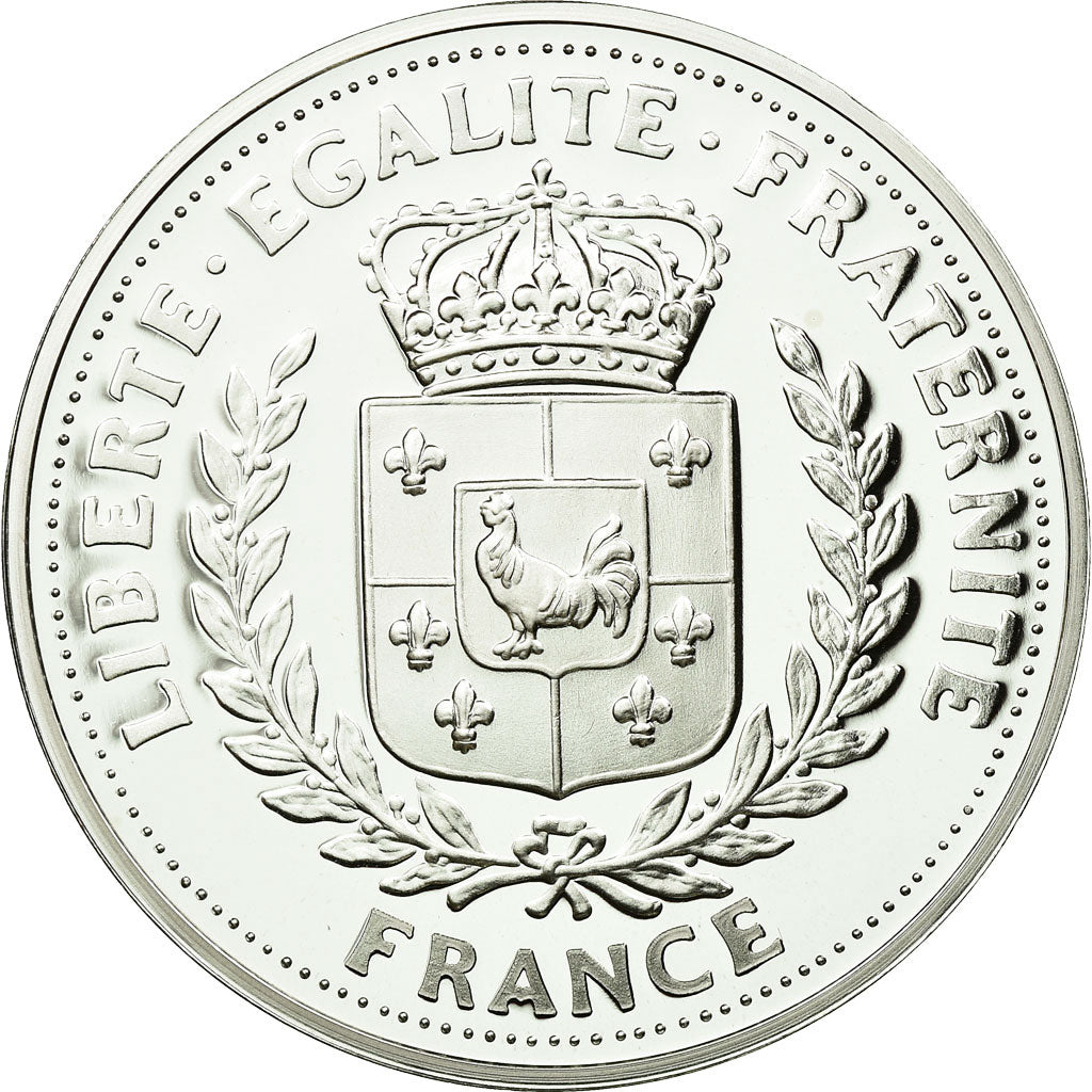 France, Medal, Jean Moulin et les Maquisards, History, MS(65-70), Silver