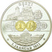 France, Medal, L'Estonie dans l'Europe, 2011, MS(65-70), Copper Plated Silver