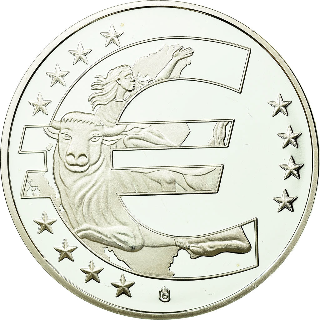 France, Medal, L'Estonie dans l'Europe, 2011, MS(65-70), Copper Plated Silver