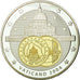 France, Medal, L'Europe, Vatican, 2004, MS(65-70), Copper Plated Silver
