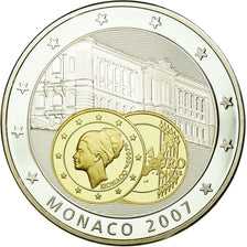 France, Medal, L'Europe, Monaco, 2004, MS(65-70), Copper Plated Silver
