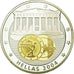France, Medal, L'Europe, Grèce, 2004, MS(65-70), Copper Plated Silver