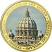 Vatican, Medal, La Coupole Basilique Saint-Pierre, 2007, MS(65-70), Copper Gilt