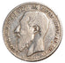 Belgian Congo, 50 Centimes, 1896, VF(20-25), Silver, 2.38