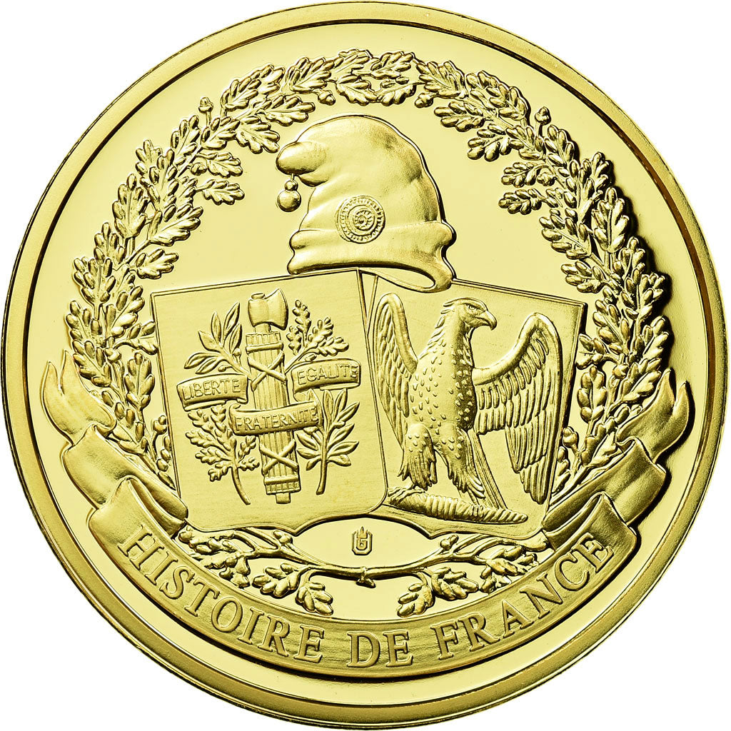 Frankreich, Medaille, L'Arc de Triomphe, History, UNZ+, Copper Gilt