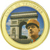 France, Medal, L'Arc de Triomphe, History, MS(64), Copper Gilt