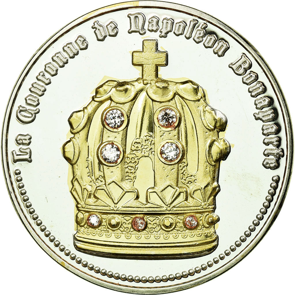 France, Médaille, La Couronne de Napoléon Bonaparte, History, FDC, Cuivre