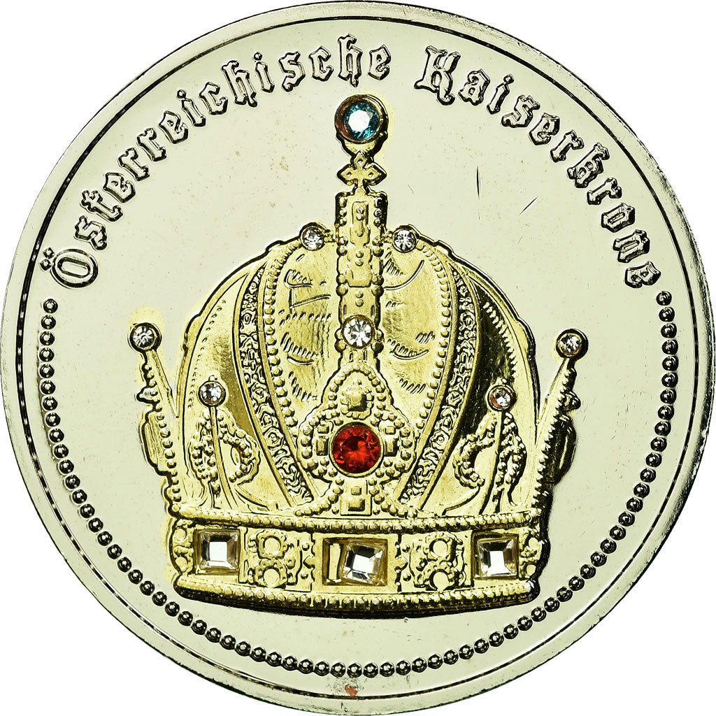 Austria, Medal, La Couronne Royale, History, MS(65-70), Copper Plated Silver