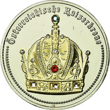 Austria, Medal, La Couronne Royale, History, MS(65-70), Copper Plated Silver