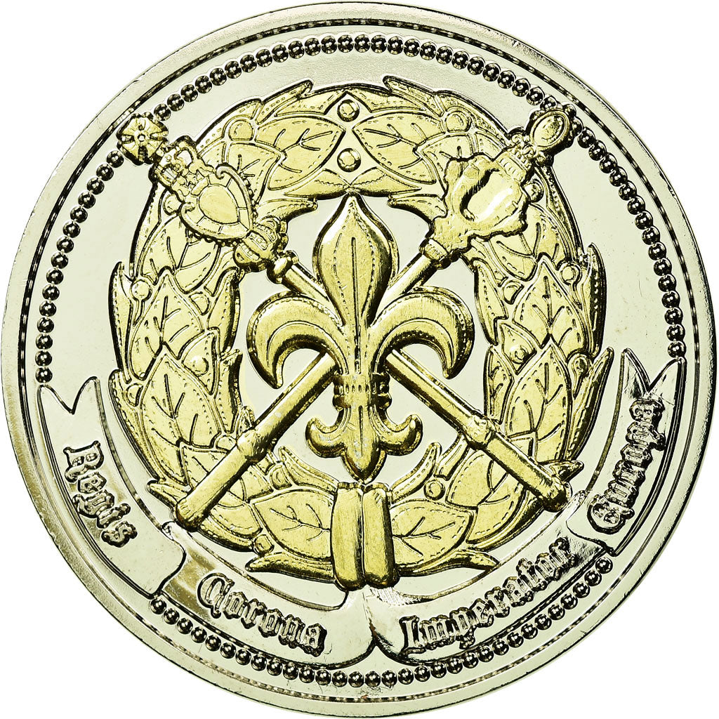 Austria, Medal, La Couronne Royale, History, MS(65-70), Copper Plated Silver