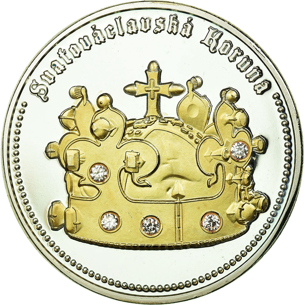 Czechosłowacja, Medal, La Couronne Royale, Historia, MS(65-70), Miedź