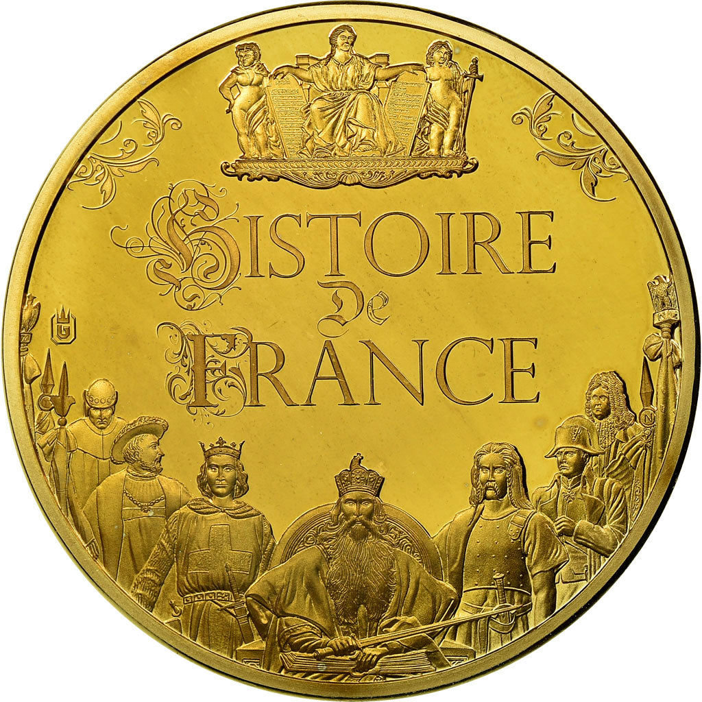 France, Medal, Bataille de Verdun 1916, History, 2015, MS(65-70), Copper Gilt