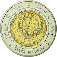 Czech Republic, Medal, 2 E, Essai-Trial, 2003, MS(65-70), Bi-Metallic