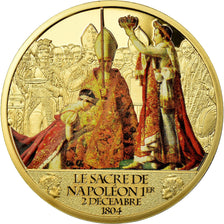 France, Medal, Le sacre de Napoléon Ier par Pie VII, History, 2016, MS(65-70)