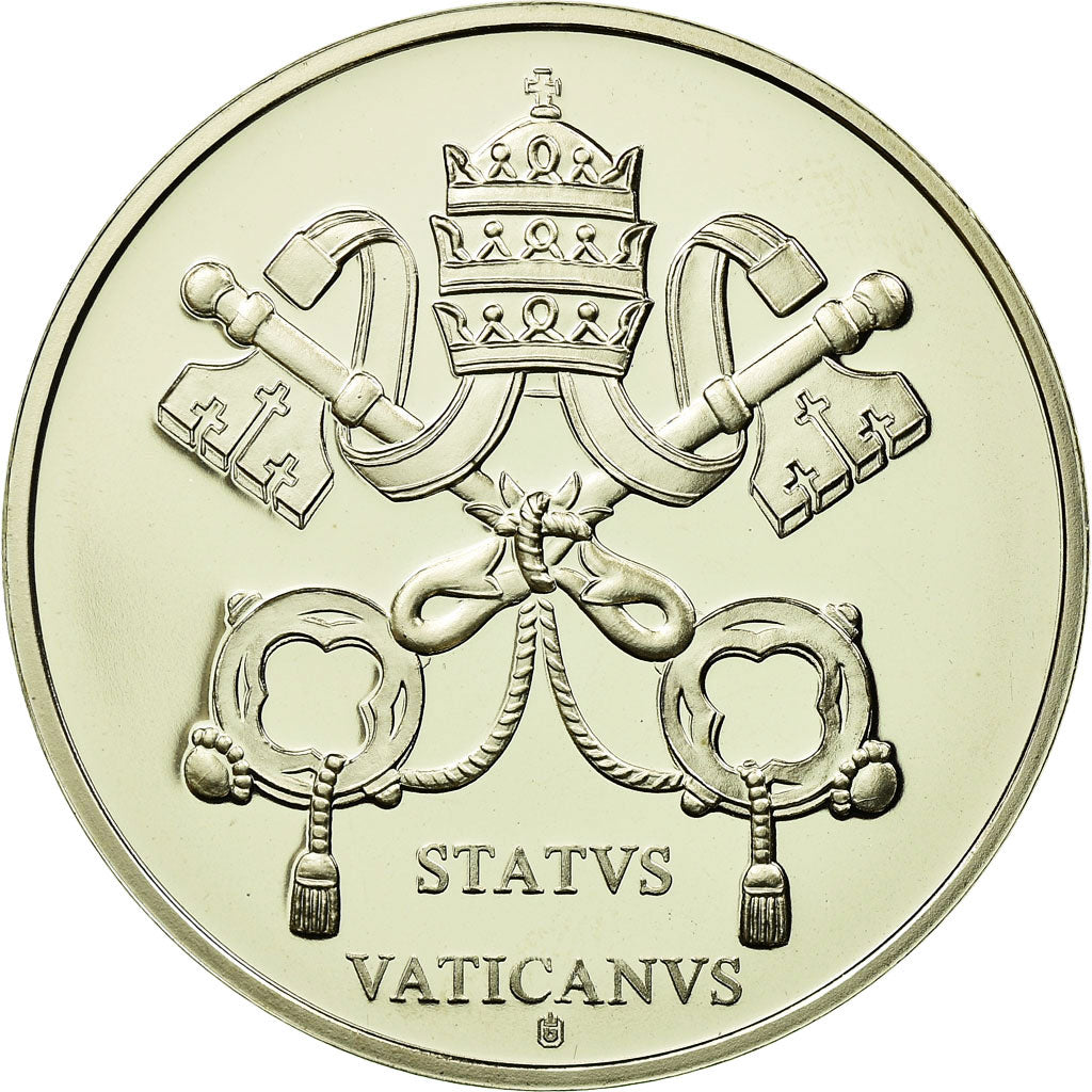 Vatican, Medal, Discours d'Adieu de Benoit XVI, 2013, MS(65-70), Maillechort
