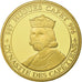 Francja, Medal, Les Rois de France, Hugues Capet, Historia, MS(65-70), Stop