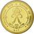 Francia, medalla, Les Rois de France, Pépin le Bref, History, FDC, Copper Gilt