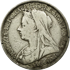 Coin, Great Britain, Victoria, Crown, 1895, VF(30-35), Silver