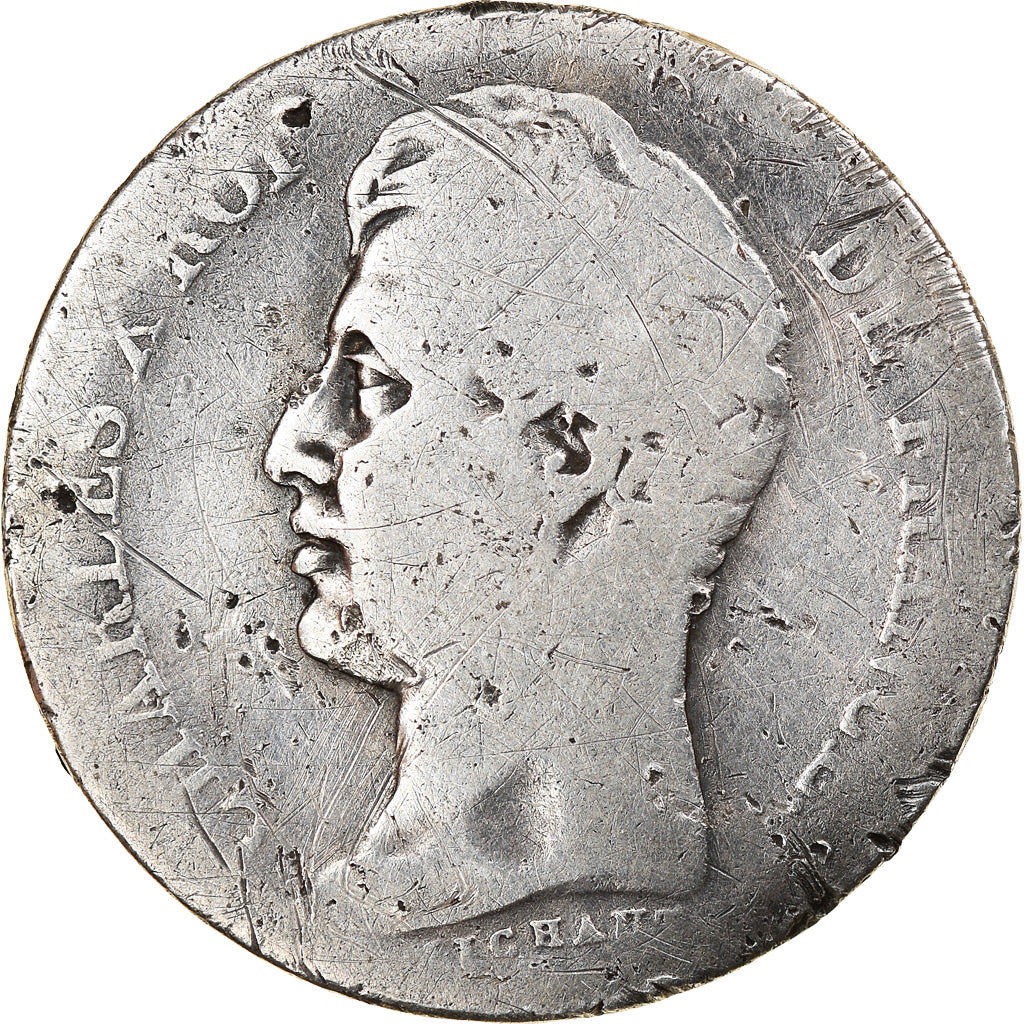 Coin, France, Charles X, Franc, 1828, Lille, VG(8-10), Silver, KM:724.13