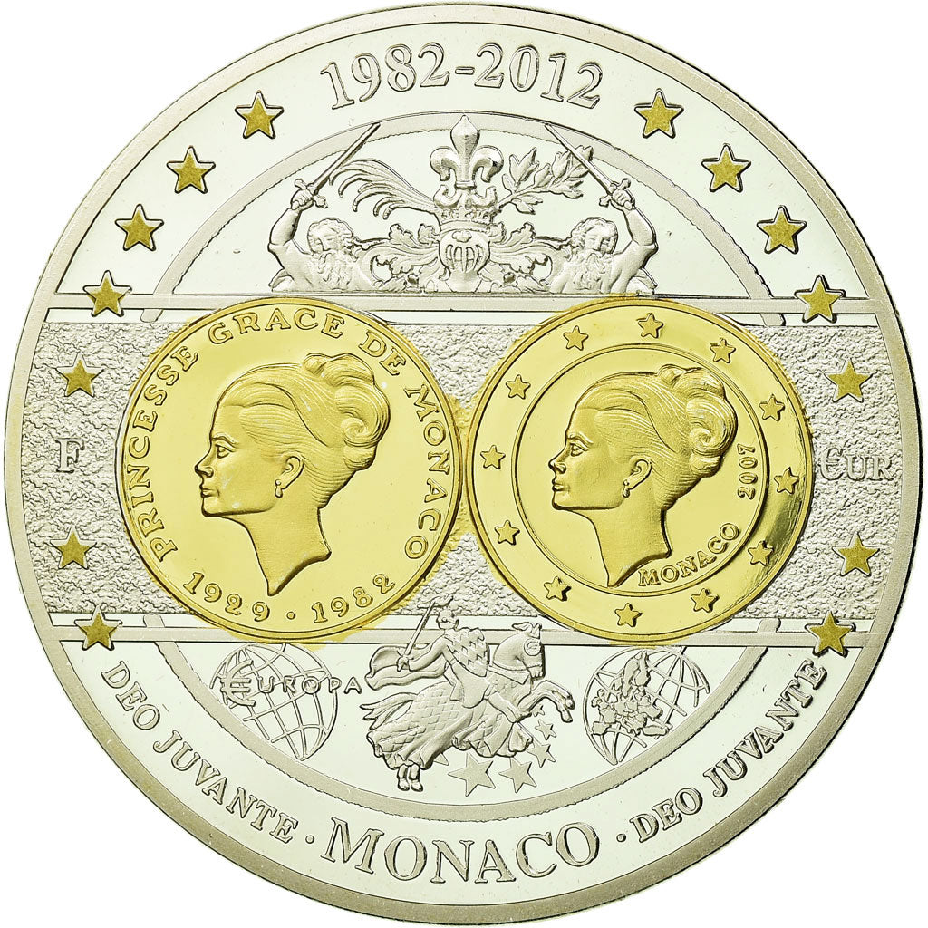 Monaco, Medal, La Princesse Grace de Monaco, 2012, MS(65-70), Copper Plated