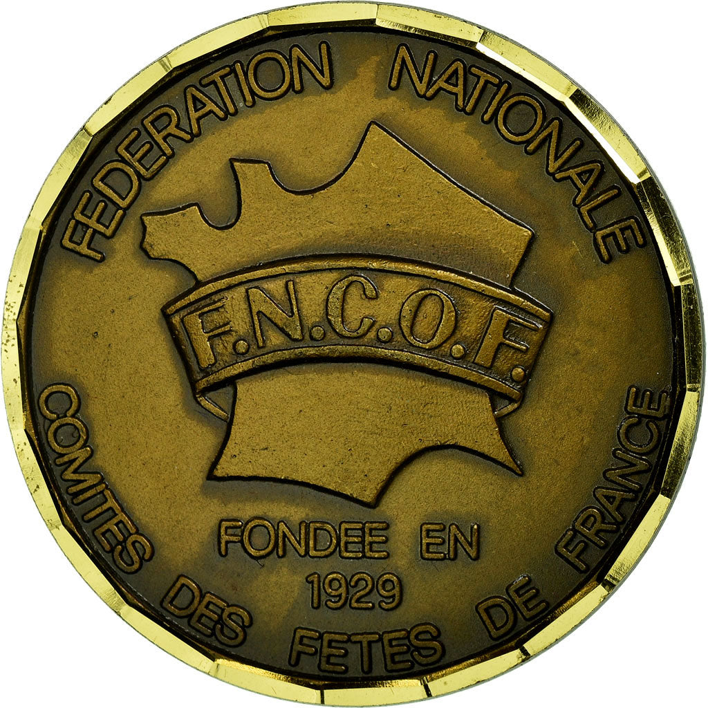 France, Medal, Fédération Nationale des Comités des Fêtes de France, MS(63)