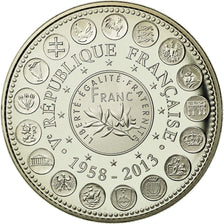 France, Medal, L'Europe des XXVII, Veme République, 2013, MS(65-70)