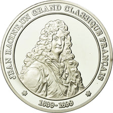 France, Medal, Littérature, Jean Racine, MS(65-70), Silver