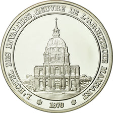 France, Medal, L'Hôtel des Invalides, Paris, History, MS(65-70), Silver