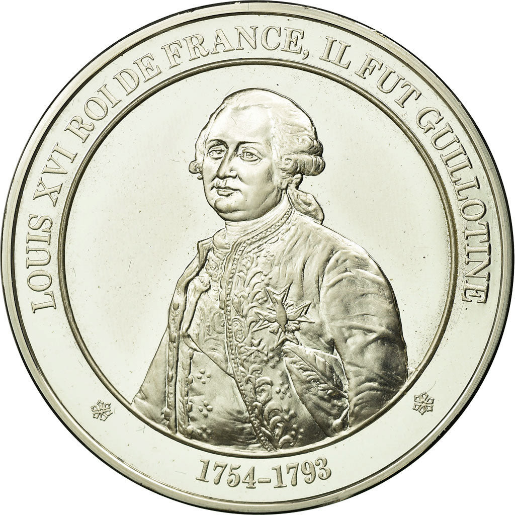 France, Medal, Louis XVI, History, MS(65-70), Silver