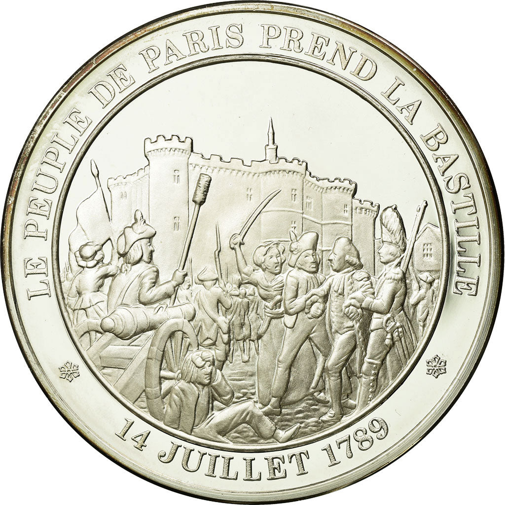 France, Médaille, Révolution Française, Prise de la Bastille, History, FDC