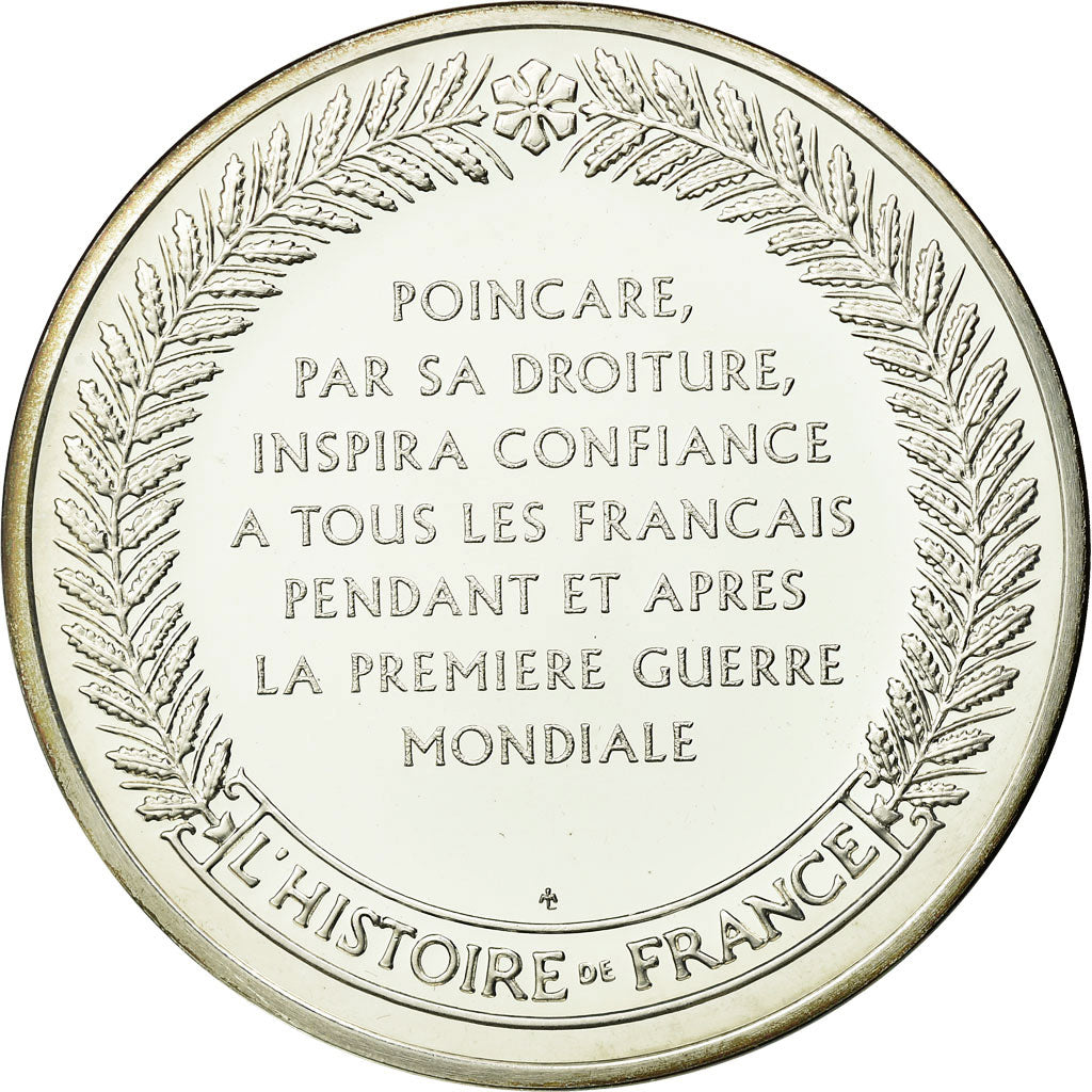 France, Médaille, Politique, Raymond Poincaré, History, FDC, Argent