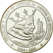 France, Medal, Charles V, History, MS(65-70), Silver