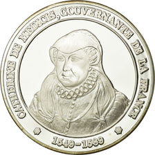 France, Medal, Catherine de Médicis, History, MS(65-70), Silver
