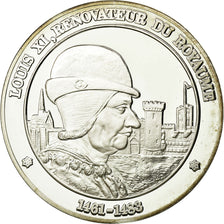 France, Medal, Louis XI, History, MS(65-70), Silver