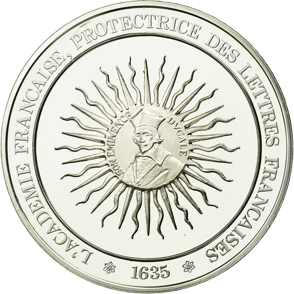 France, Medal, Académie Française, History, MS(65-70), Silver