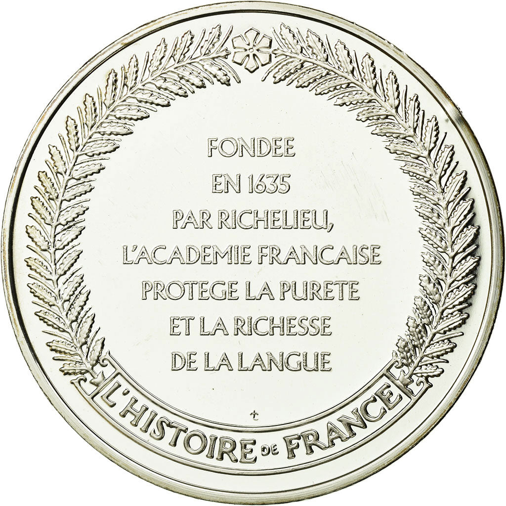 France, Medal, Académie Française, History, MS(65-70), Silver