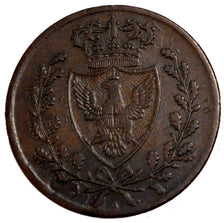 Italy, 1 Centesimo, 1826, EF(40-45), Copper, 1.95