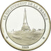 France, Medal, Paris - La Tour Eiffel, History, MS(65-70), Silver