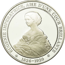 France, Medal, Eugénie Impératrice, History, MS(65-70), Silver