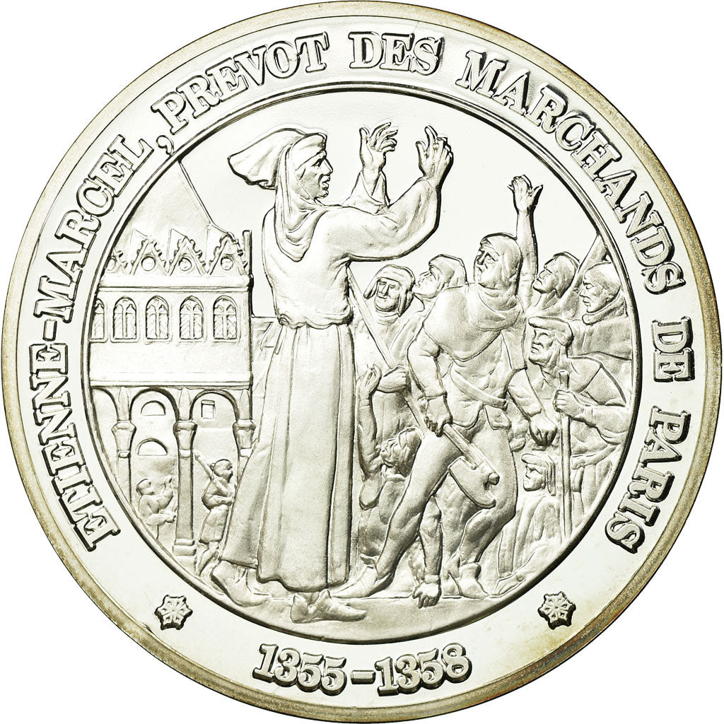 France, Medal, Etienne-Marcel, Prévot des Marchands de Paris, History