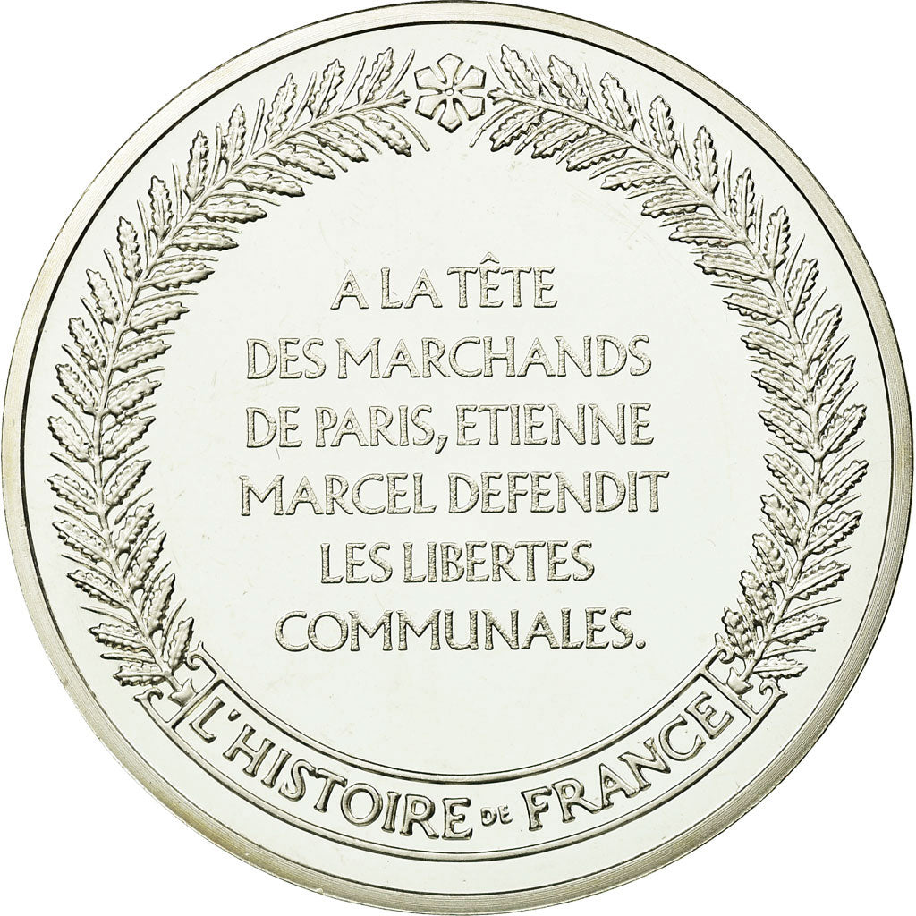 France, Medal, Etienne-Marcel, Prévot des Marchands de Paris, History