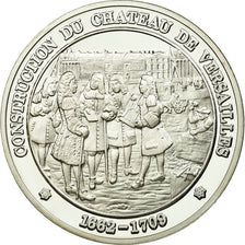 France, Medal, Le Château de Versailles, History, MS(65-70), Silver