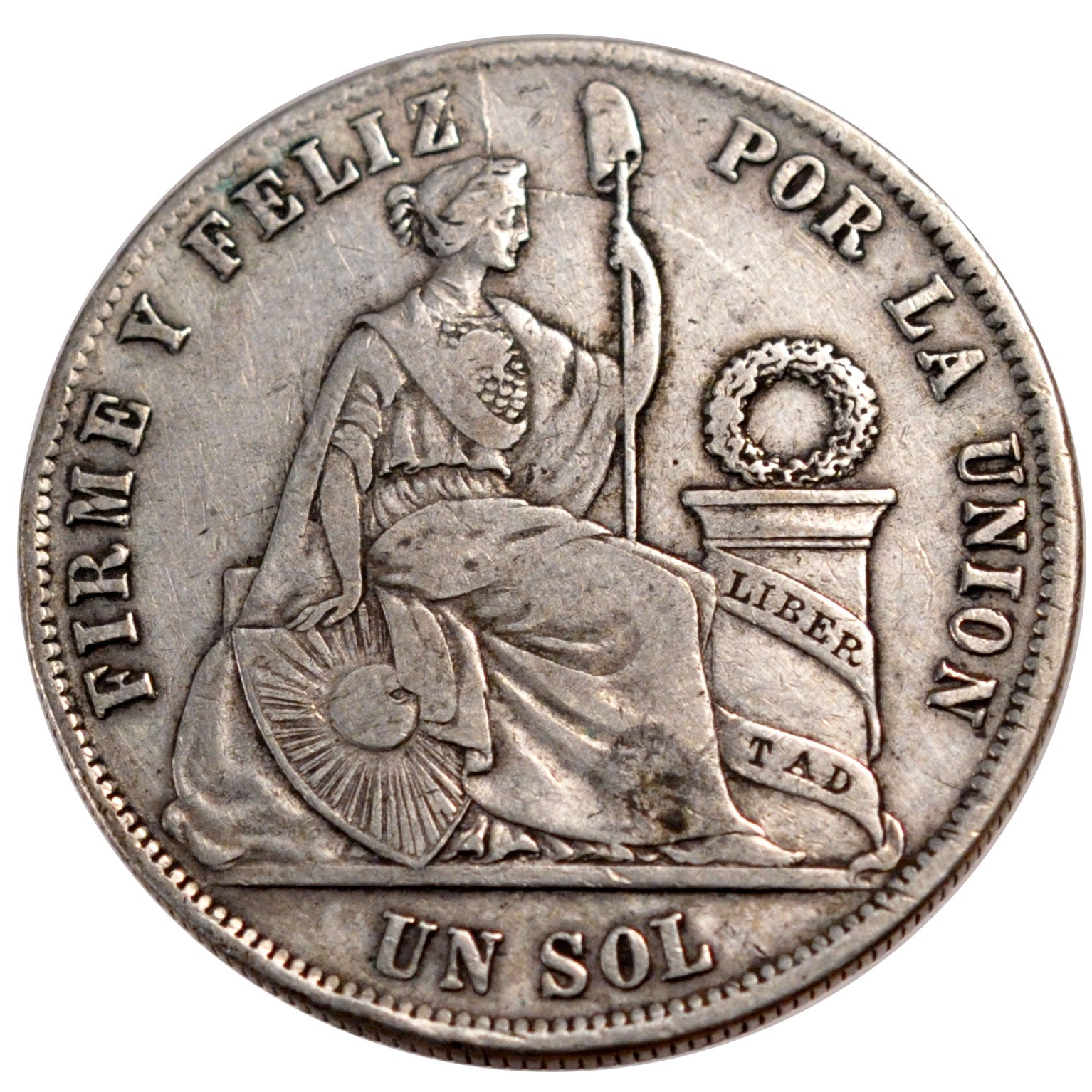 Pérou, République, 1Sol