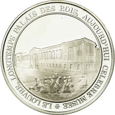 France, Medal, Le Louvre, Palais des Rois, History, MS(65-70), Silver