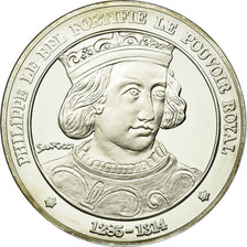 France, Medal, Philippe IV Le Bel, History, MS(65-70), Silver