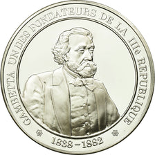 France, Medal, Léon Gambetta, History, MS(65-70), Silver