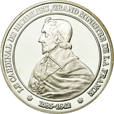 France, Medal, Cardinal de Richelieu, History, MS(65-70), Silver