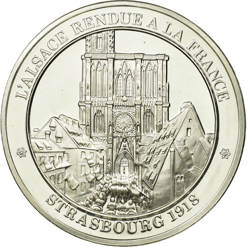 Frankreich, Medaille, Armistice, l'Alsace rendue à la France, History, STGL